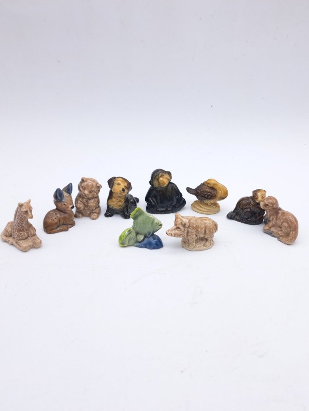10 Wade Whimsies Animal Figurines Includes Angelfish